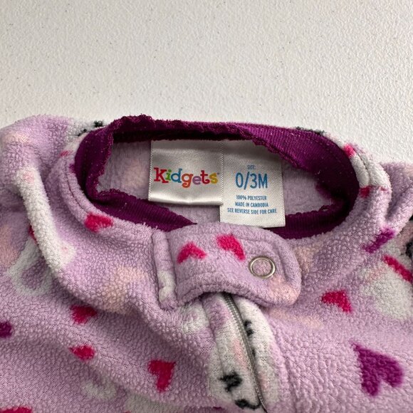 Baby Footed One Piece 0-3M Bundle Of 4 - Small Wonders Kidgets Childrens Place - Picture 2 of 13